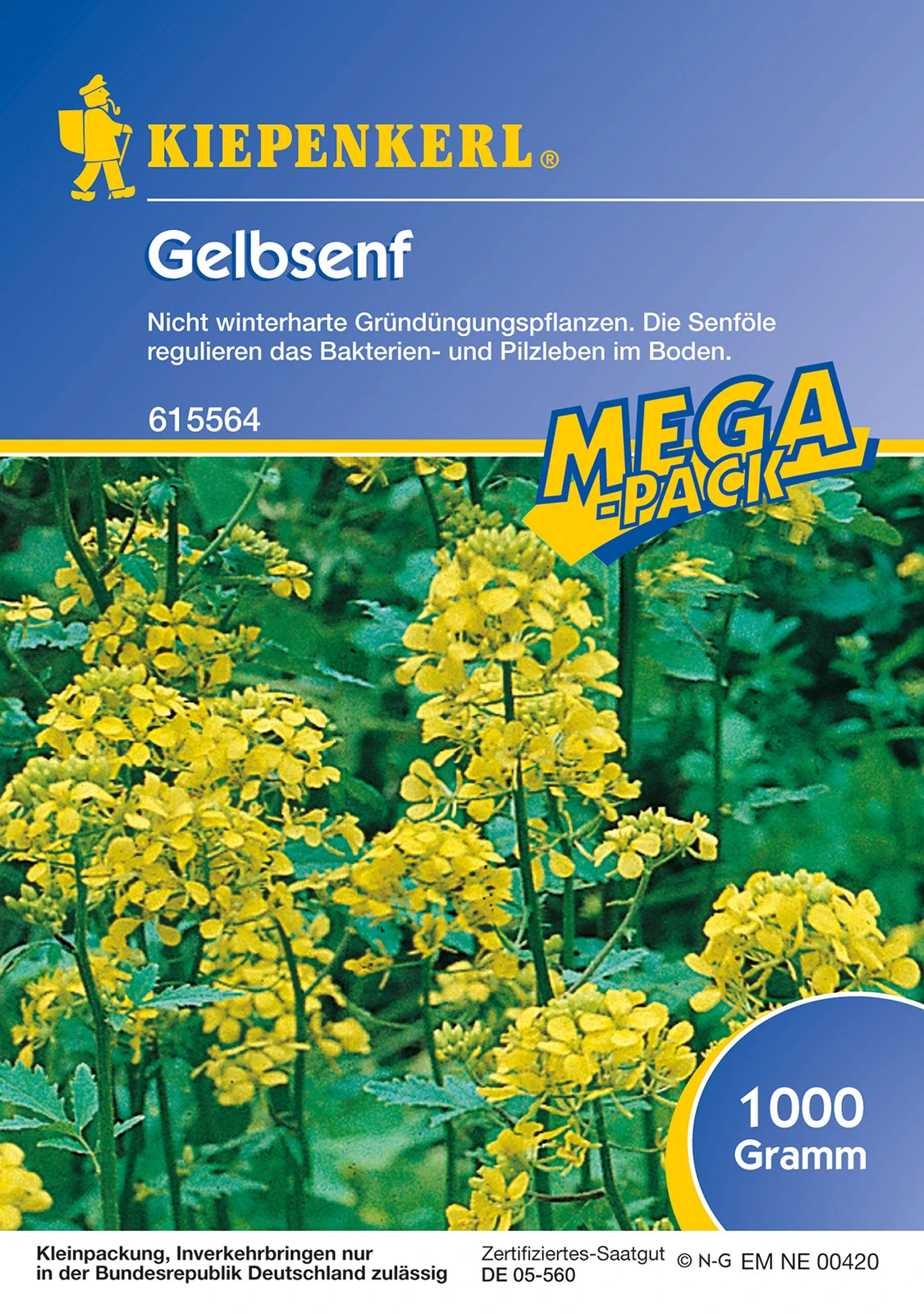 Gelbsenf (1 Kg) | Gründünger Von Kiepenkerl 1 Gelbsenf (1 Kg) | Gründünger Von Kiepenkerl