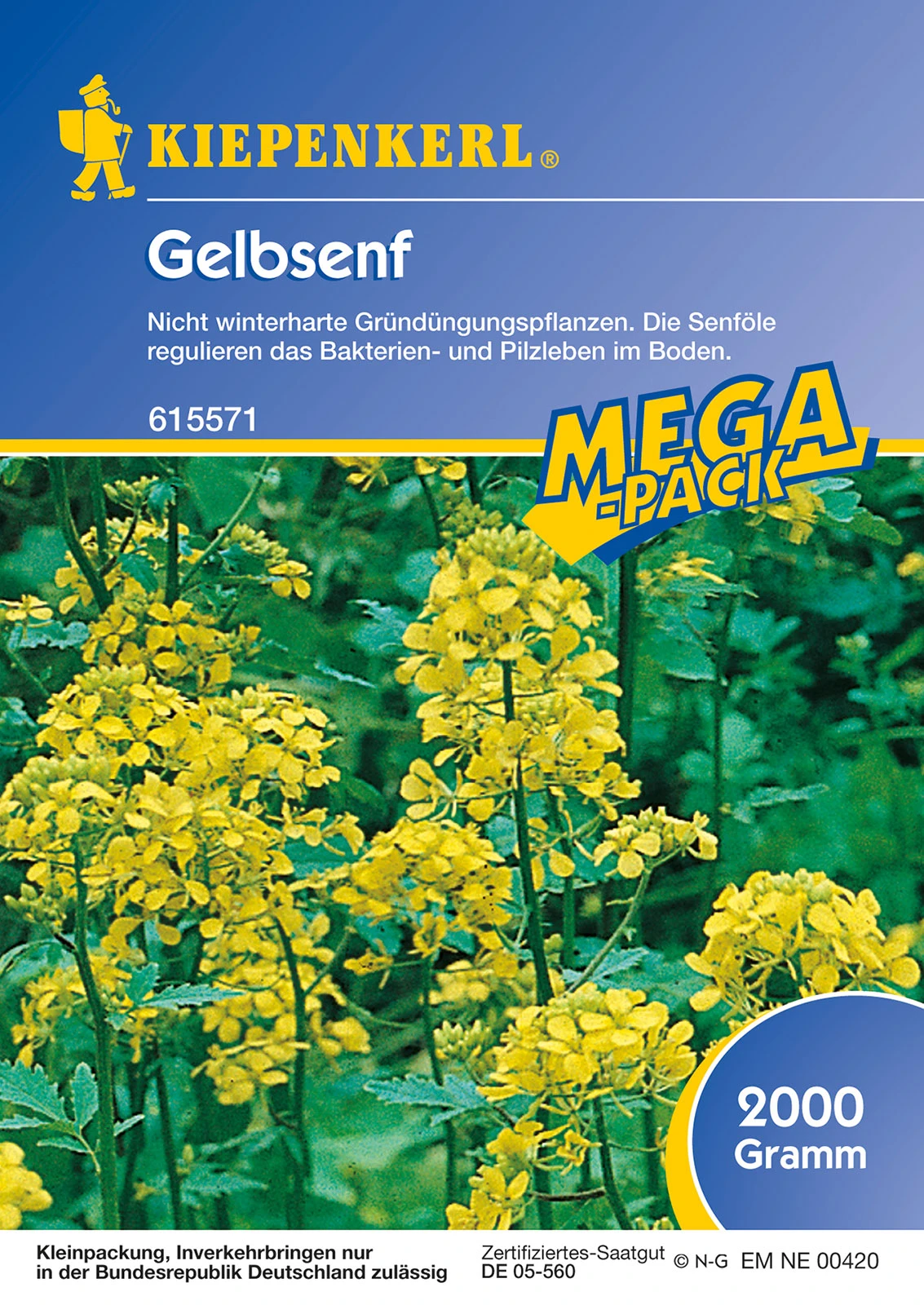Gelbsenf (2 Kg) | Gründünger Von Kiepenkerl 1 Gelbsenf (2 Kg) | Gründünger Von Kiepenkerl