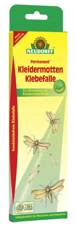 Permanent KleidermottenKlebefalle (2 Stück) | Fallen Und Fernhaltemittel Von Neudorff