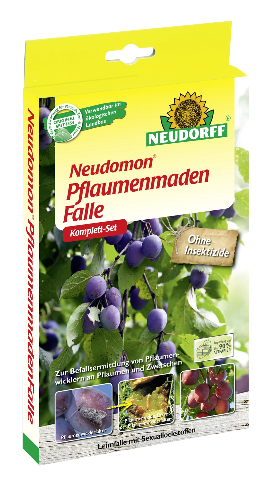 Neudomon PflaumenmadenFalle | Fallen Und Fernhaltemittel Von Neudorff 1 Neudomon PflaumenmadenFalle | Fallen Und Fernhaltemittel Von Neudorff