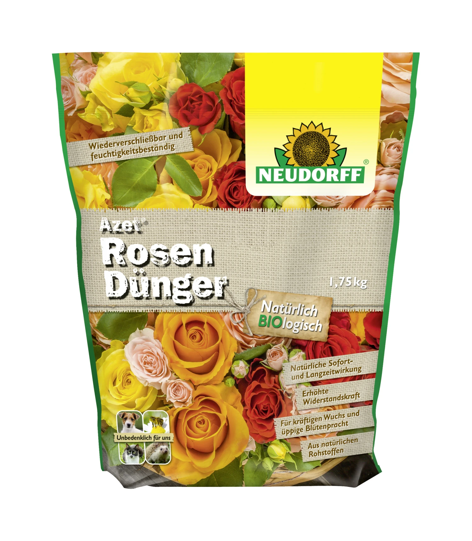 Azet RosenDünger (1,75 Kg) | Dünger Von Neudorff 1 Azet RosenDünger (1,75 Kg) | Dünger Von Neudorff