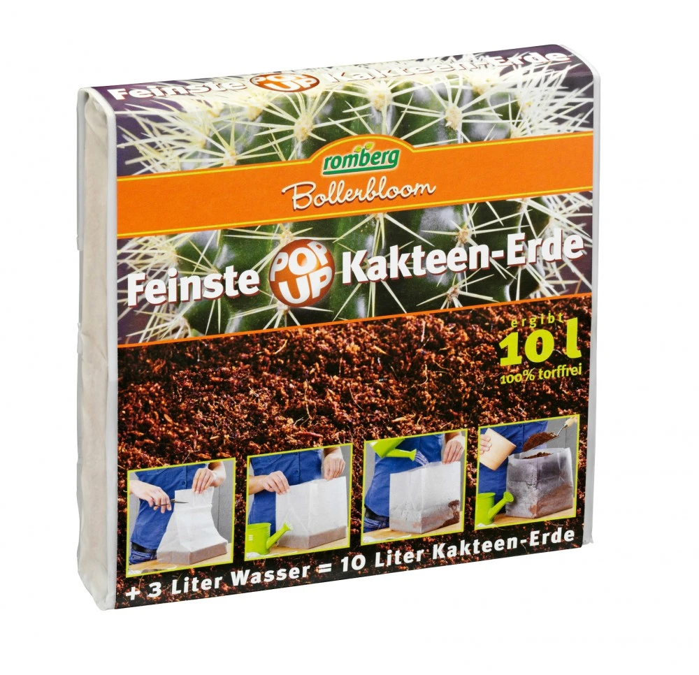POP UP Kakteenerde (für 10 L) | Kakteenerde Von Romberg 2 POP UP Kakteenerde (für 10 L) | Kakteenerde Von Romberg – Bild 2