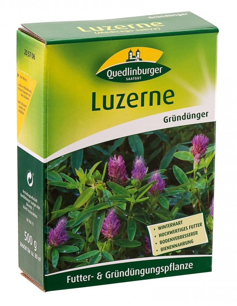 Luzerne 500 G | Gründünger Von Quedlinburger 1 Luzerne 500 G | Gründünger Von Quedlinburger