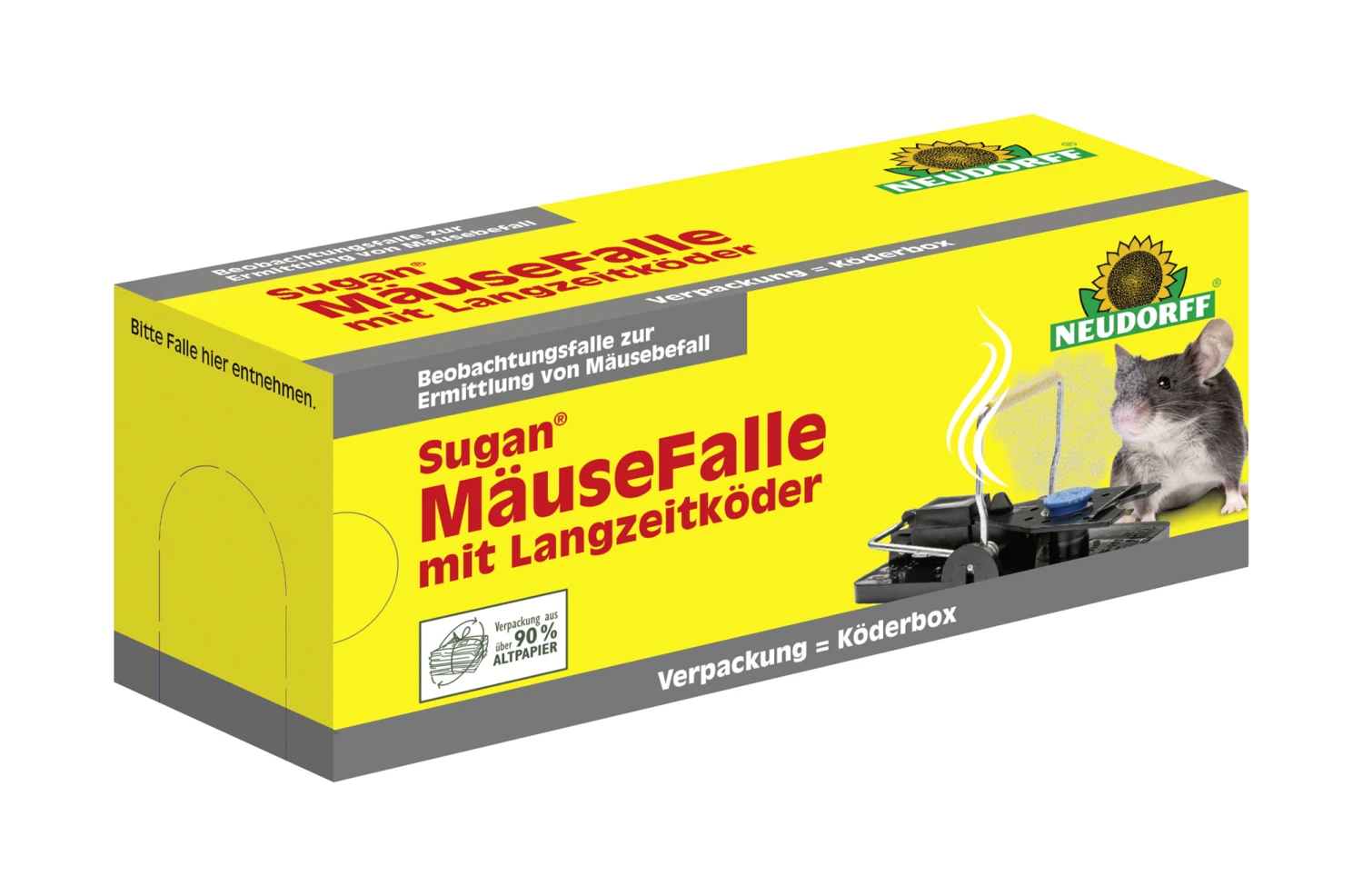 Sugan MäuseFalle Mit Langzeitköder | Fallen Und Fernhaltemittel Von Neudorff 1 Sugan MäuseFalle Mit Langzeitköder | Fallen Und Fernhaltemittel Von Neudorff