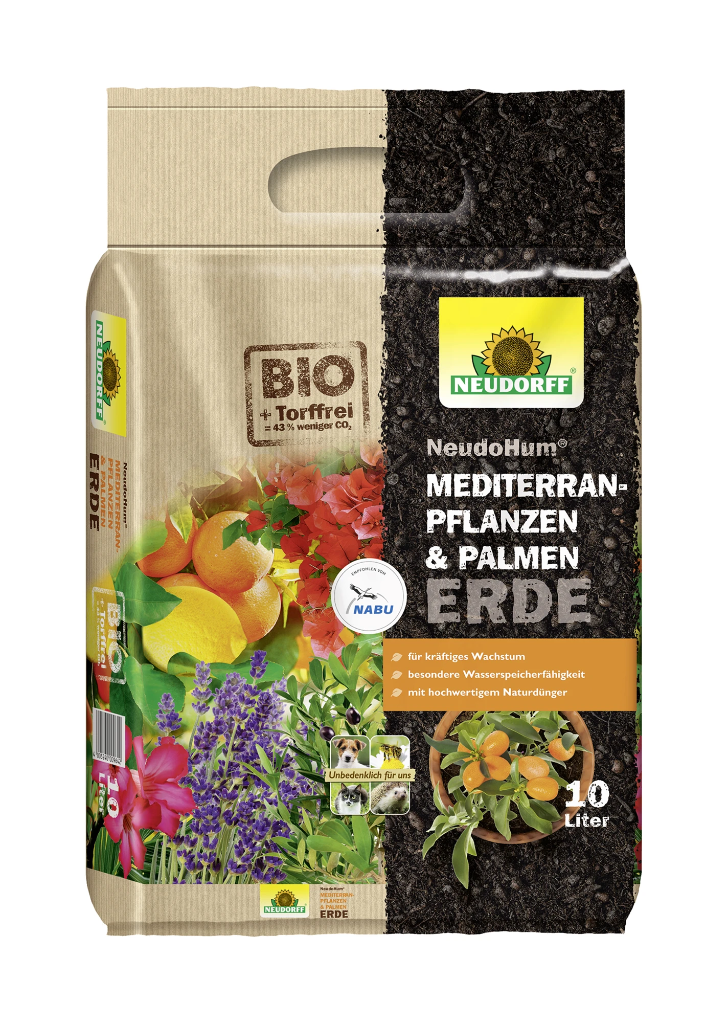 NeudoHum Mediterranpflanzen- Und PalmenErde (10 L) | Erde & Dünger Von Neudorff 1 NeudoHum Mediterranpflanzen- Und PalmenErde (10 L) | Erde & Dünger Von Neudorff