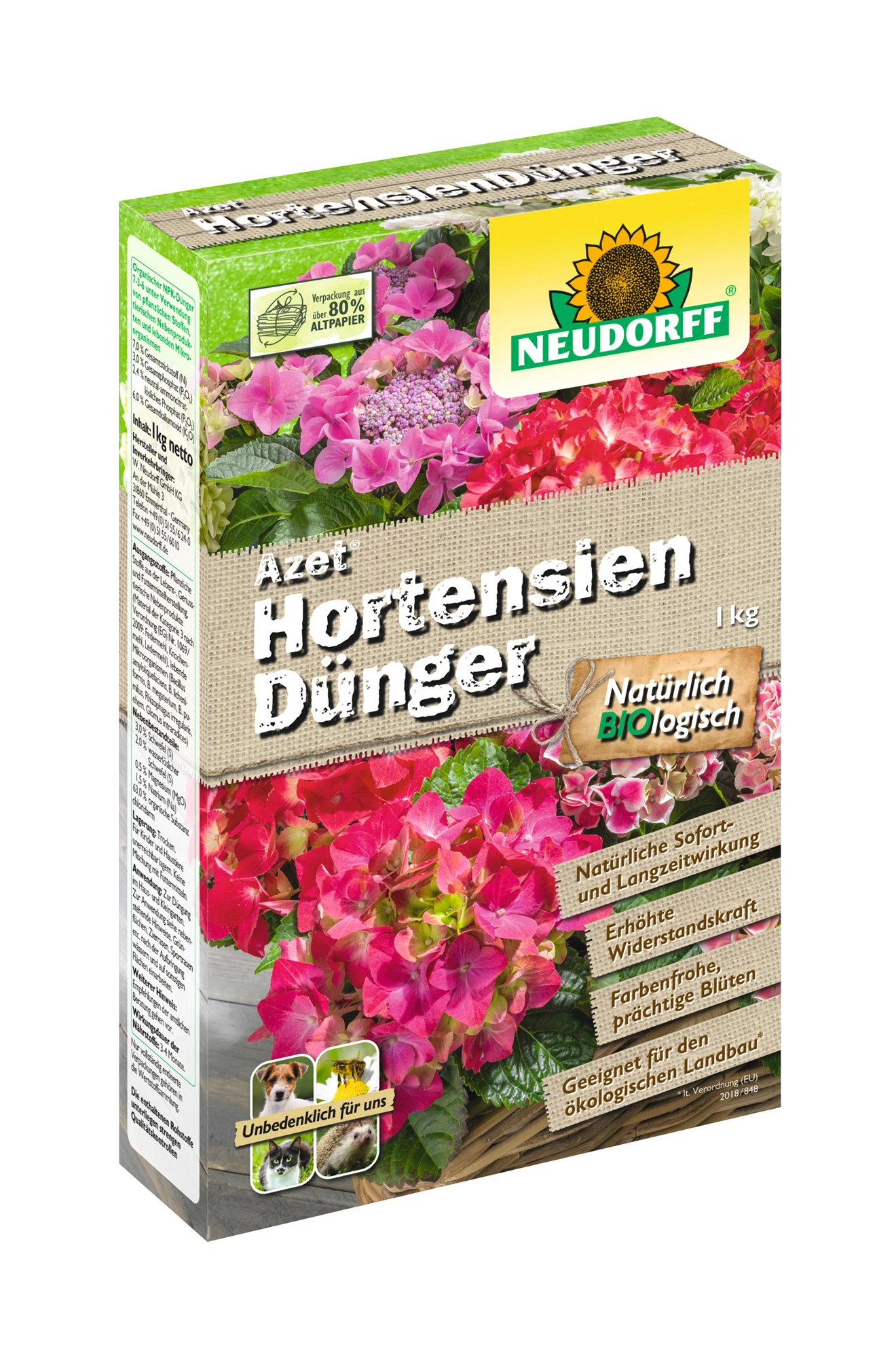 Azet HortensienDünger (1 Kg) | Dünger Von Neudorff 1 Azet HortensienDünger (1 Kg) | Dünger Von Neudorff