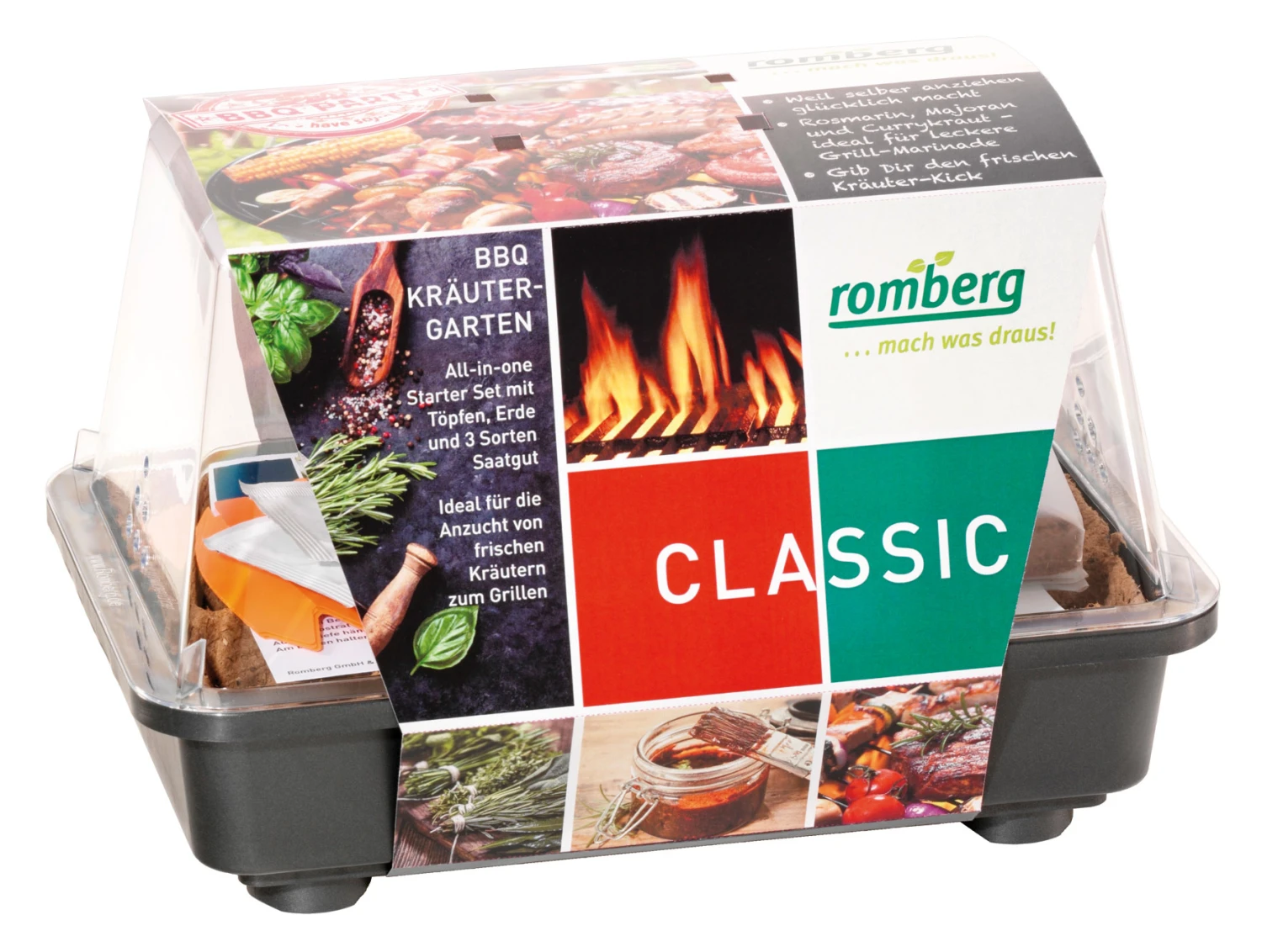 Gewächshaus BBQ-Kräutergarten | Zimmergewächshaus Von Romberg 1 Gewächshaus BBQ-Kräutergarten | Zimmergewächshaus Von Romberg