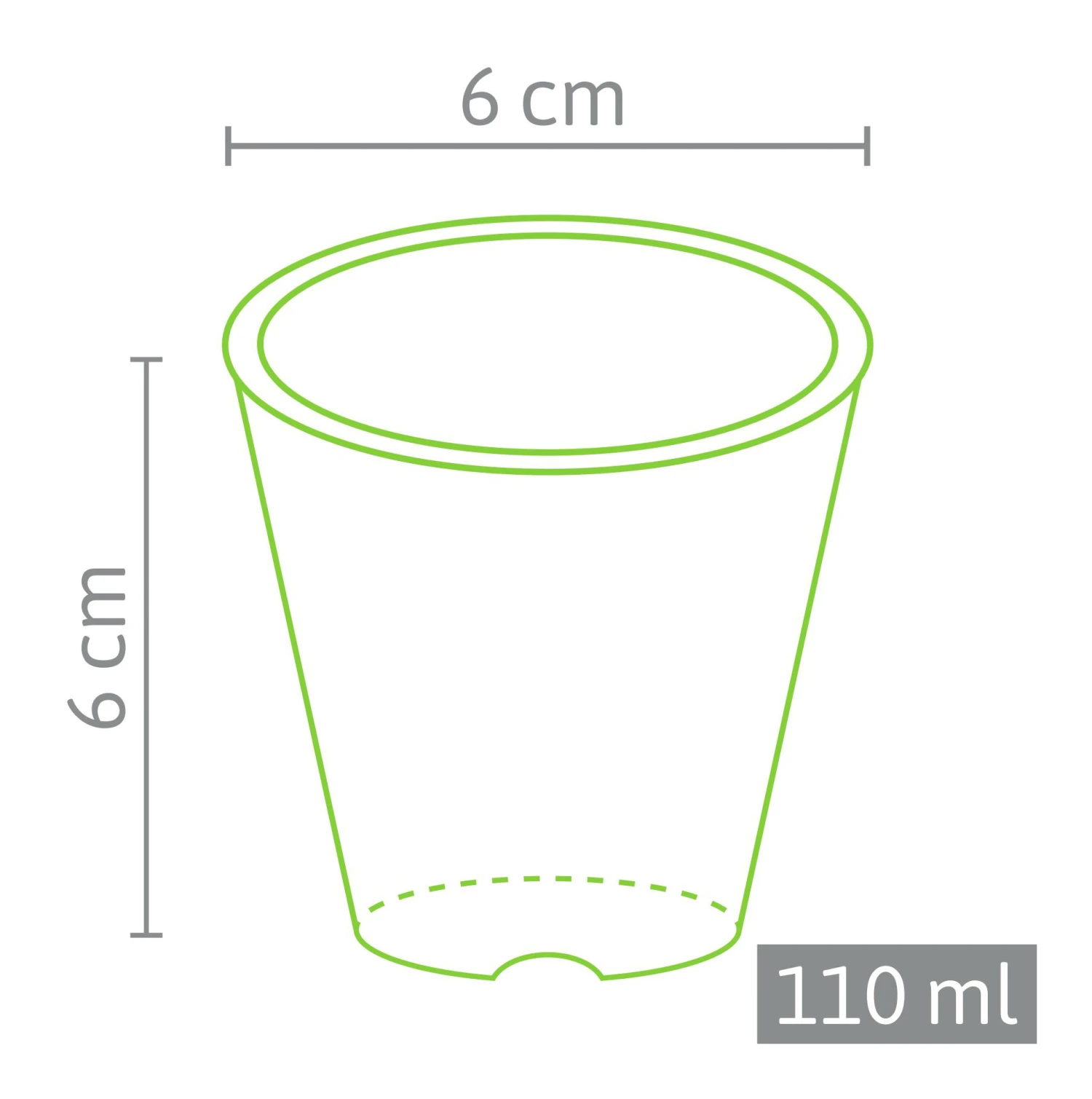 6 X 6 Cm Anzuchttopf Rund (2520 Stück) | Anzuchttöpfe Von Fertil 3 6 X 6 Cm Anzuchttopf Rund (2520 Stück) | Anzuchttöpfe Von Fertil – Bild 3