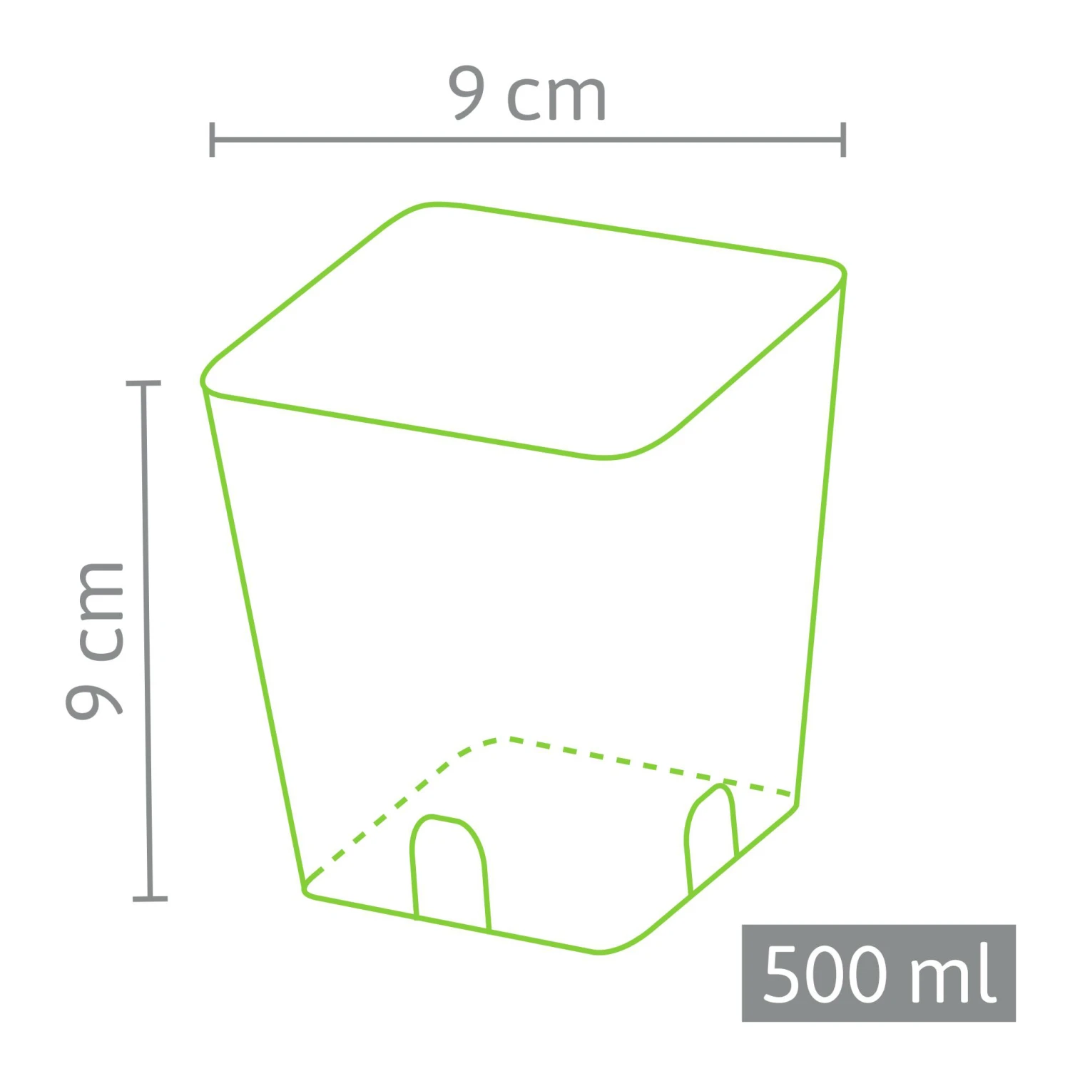 9 X 9 Cm Anzuchttopf Quadratisch (740 Stück) | Anzuchttöpfe Von Fertil 1 9 X 9 Cm Anzuchttopf Quadratisch (740 Stück) | Anzuchttöpfe Von Fertil