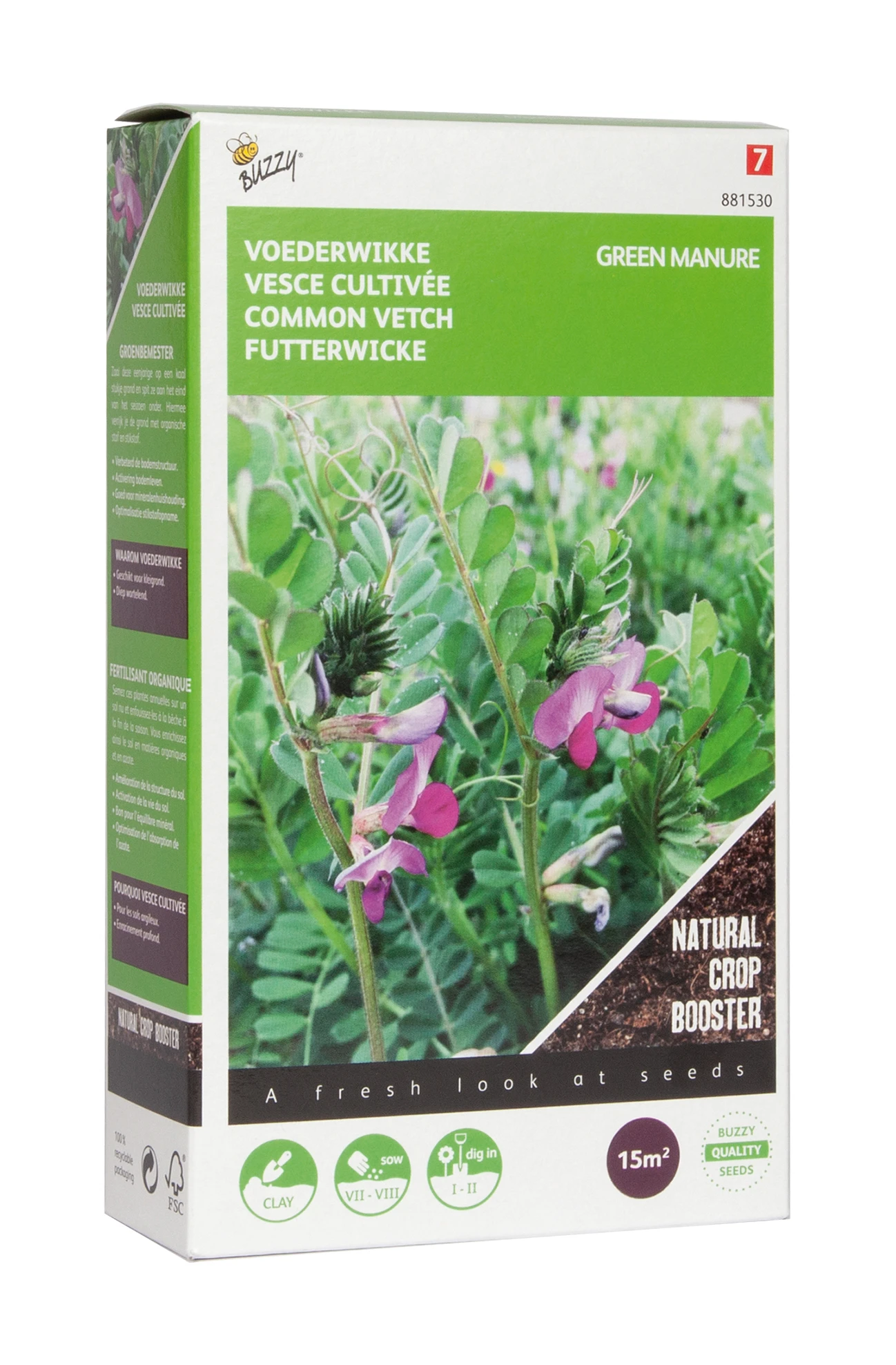 Gründünger Wicke (150 G) | Gründünger Von Buzzy Seeds 1 Gründünger Wicke (150 G) | Gründünger Von Buzzy Seeds