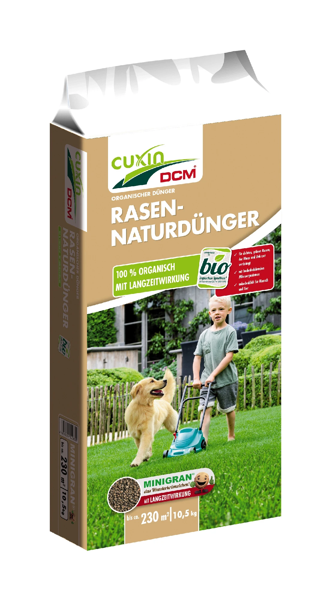 Rasen-Naturdünger (10,5 Kg) | BIO Rasendünger Von Cuxin DCM 1 Rasen-Naturdünger (10,5 Kg) | BIO Rasendünger Von Cuxin DCM