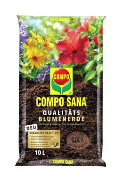 Qualitäts-Blumenerde (10 L) | Erden Von COMPO