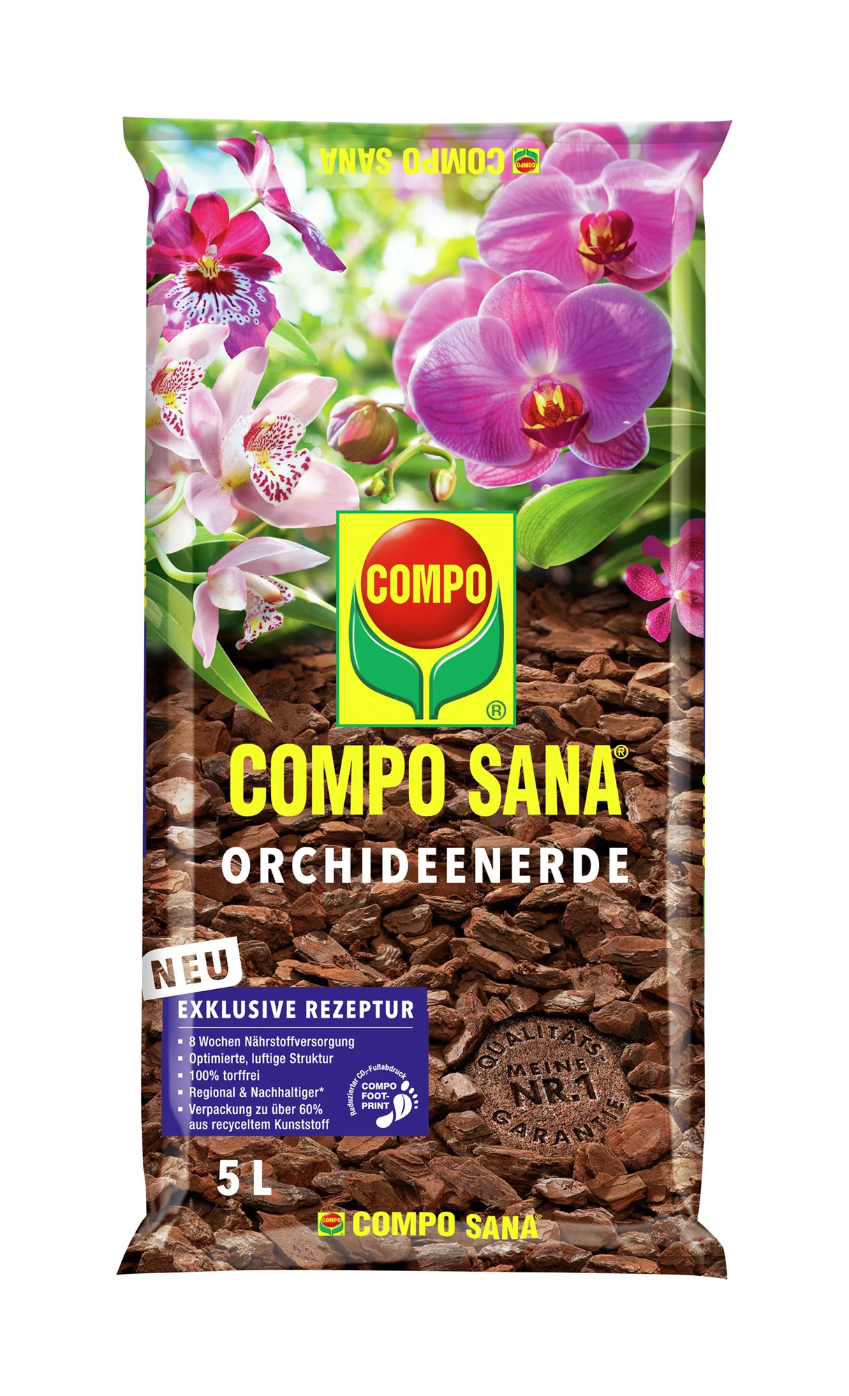 Orchideenerde (5 L) | Erden Von COMPO 1 Orchideenerde (5 L) | Erden Von COMPO