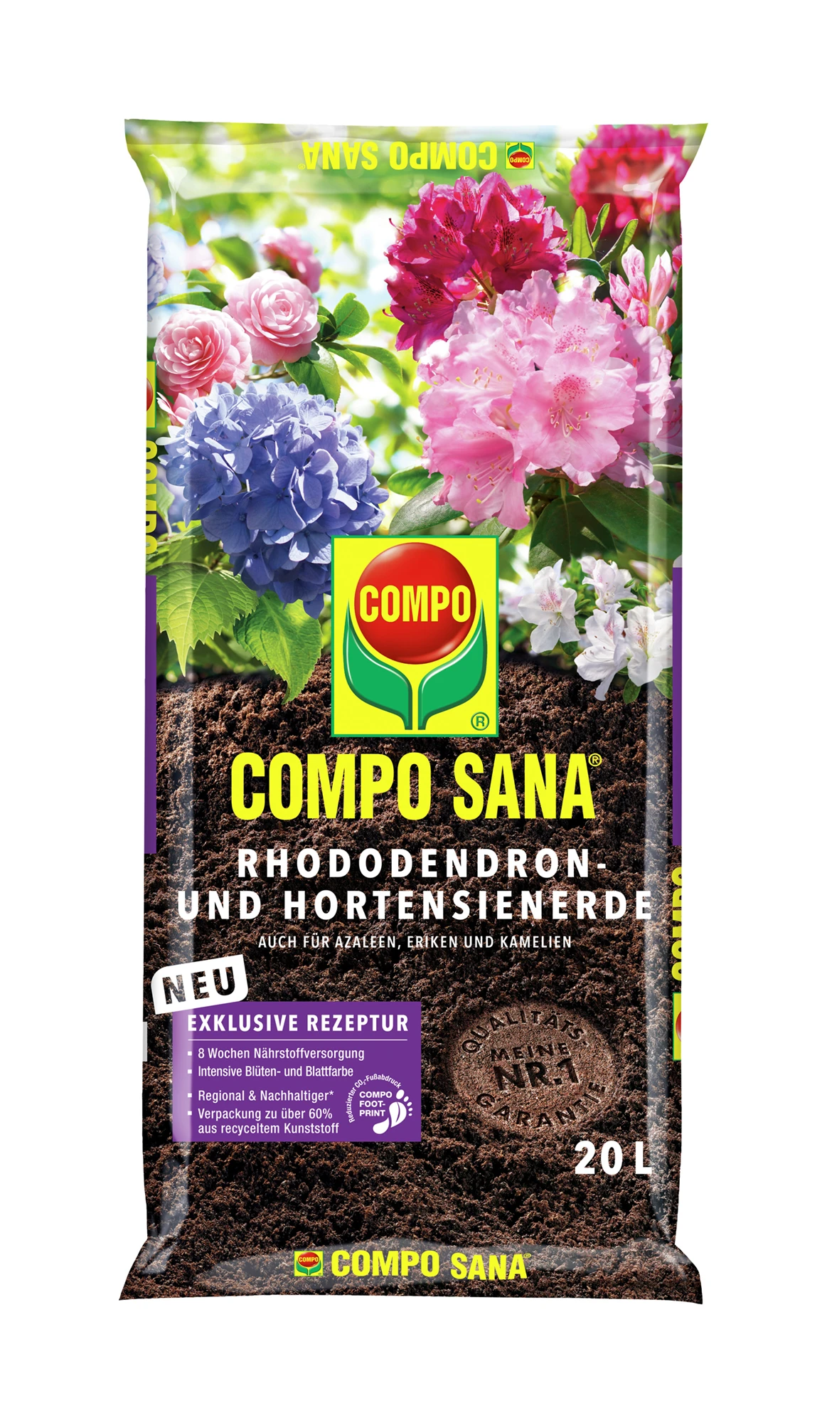 Rhododendron- Und Hortensienerde (20 L) | Erden Von COMPO 1 Rhododendron- Und Hortensienerde (20 L) | Erden Von COMPO