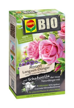 Rosen Langzeit-Dünger Mit Schafwolle (750 G) | BIO Dünger Von COMPO