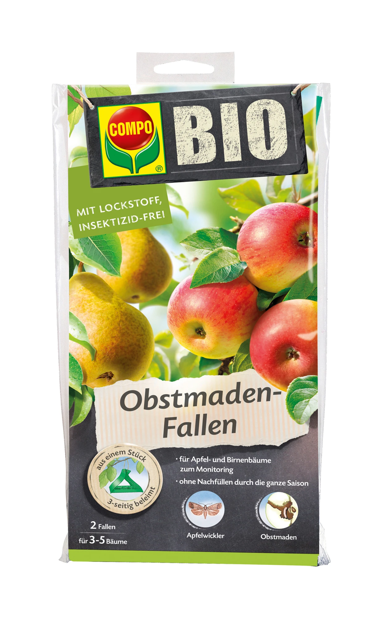 Obstmaden-Fallen (2 Stück) | BIO Fallen Und Fernhaltemittel Von COMPO 1 Obstmaden-Fallen (2 Stück) | BIO Fallen Und Fernhaltemittel Von COMPO