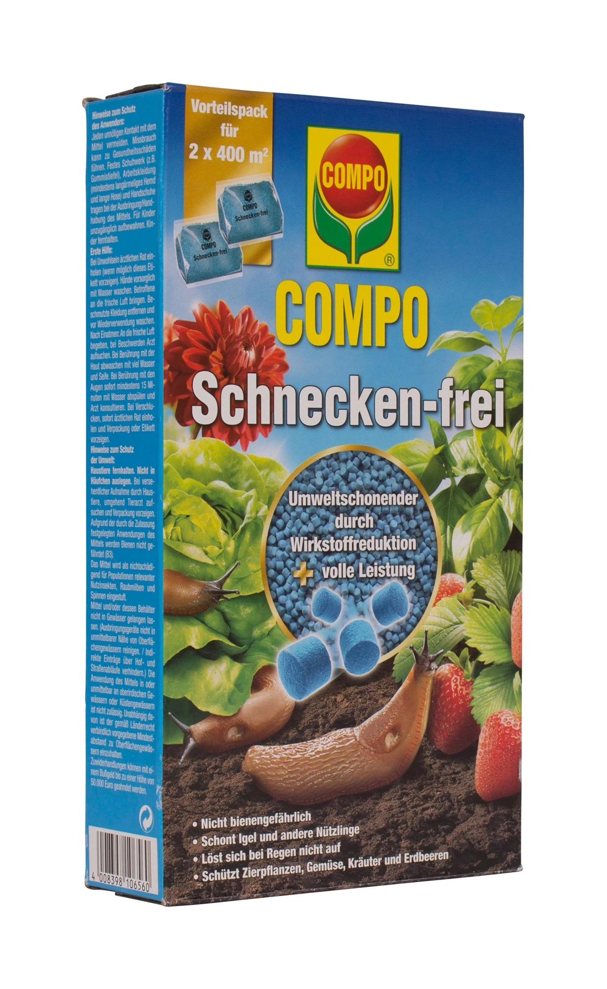 Schnecken-frei (200 G) | Pflanzenschutz Von COMPO 1 Schnecken-frei (200 G) | Pflanzenschutz Von COMPO