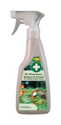 Pflanzenspray Rainfarn &amp; Wermut Für Schädlings-anfällige Pflanzen (500 Ml) | BIO Hilfs- Und Stärkungsmittel Von Schacht