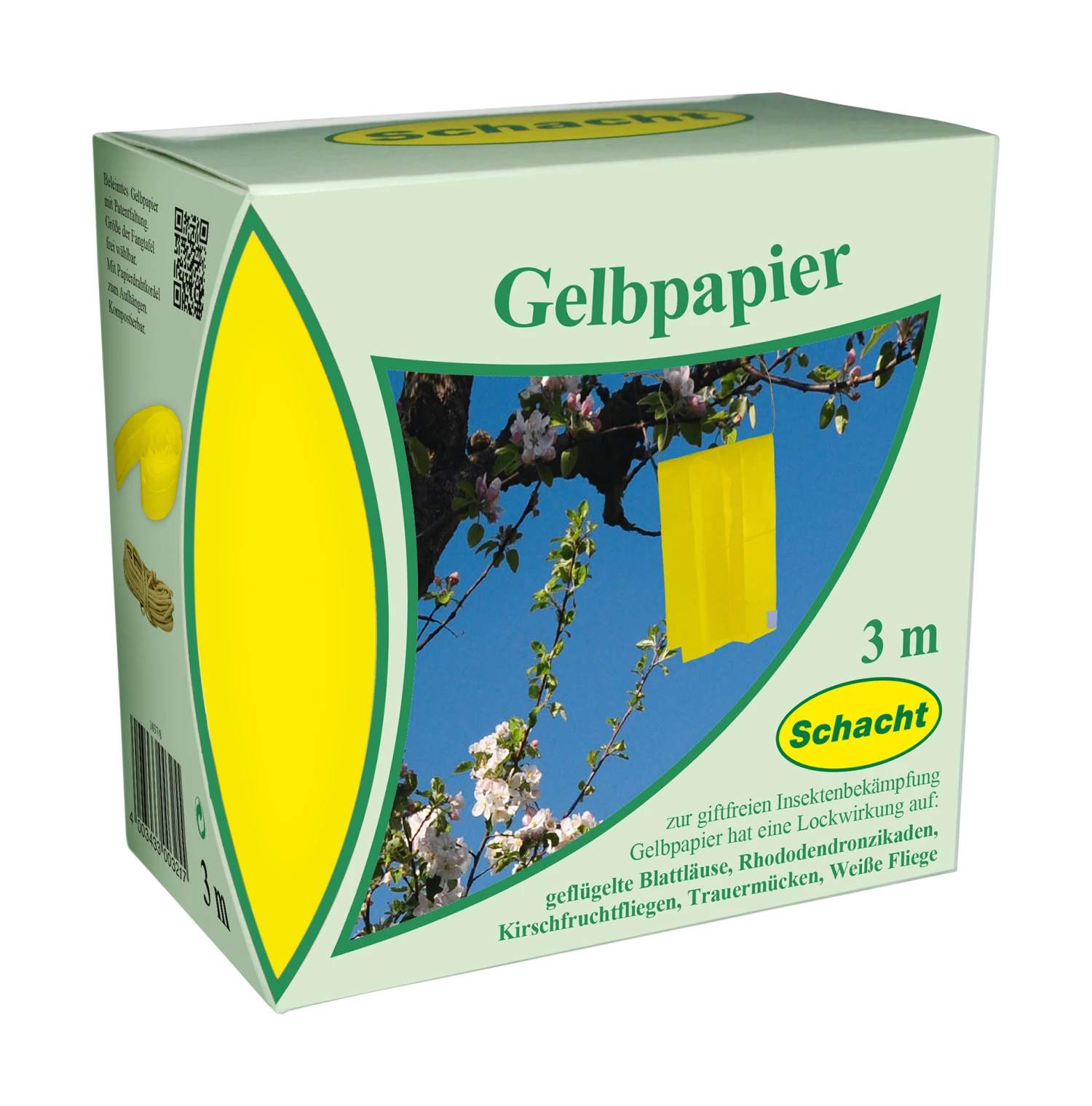 Gelbpapier (3 M) | BIO Pflanzenschutz Von Schacht 1 Gelbpapier (3 M) | BIO Pflanzenschutz Von Schacht