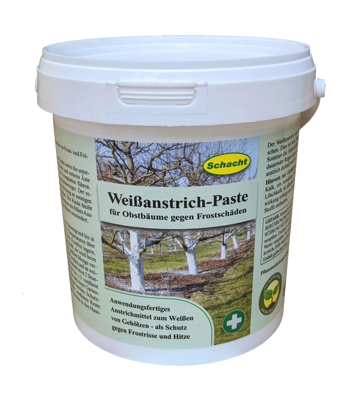 Weißanstrich-Paste Gegen Frostschäden (1,5 Kg) | BIO Baumpflege Von Schacht 1 Weißanstrich-Paste Gegen Frostschäden (1,5 Kg) | BIO Baumpflege Von Schacht