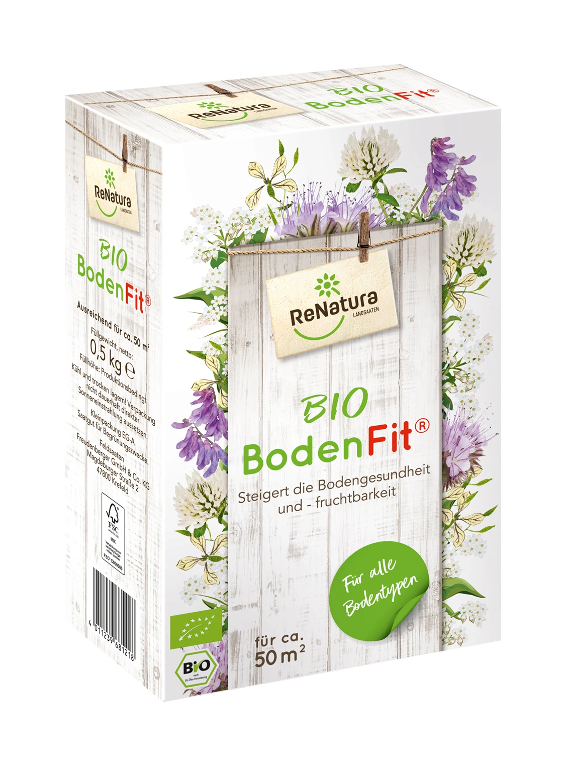 Bodenfit (500 G) | BIO Gründünger Von ReNatura 1 Bodenfit (500 G) | BIO Gründünger Von ReNatura