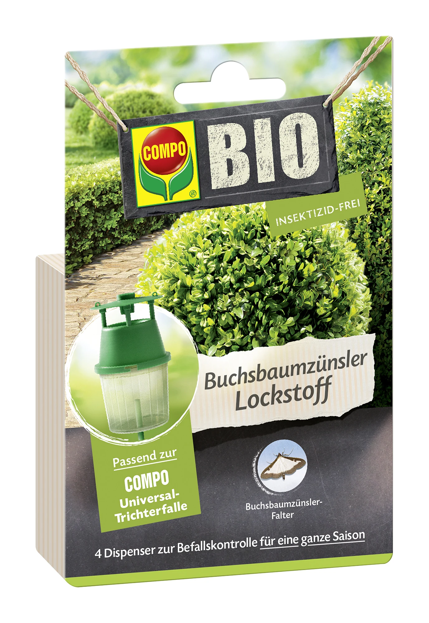 Buchsbaumzünsler Lockstoff | BIO Fallen Und Fernhaltemittel Von COMPO 1 Buchsbaumzünsler Lockstoff | BIO Fallen Und Fernhaltemittel Von COMPO