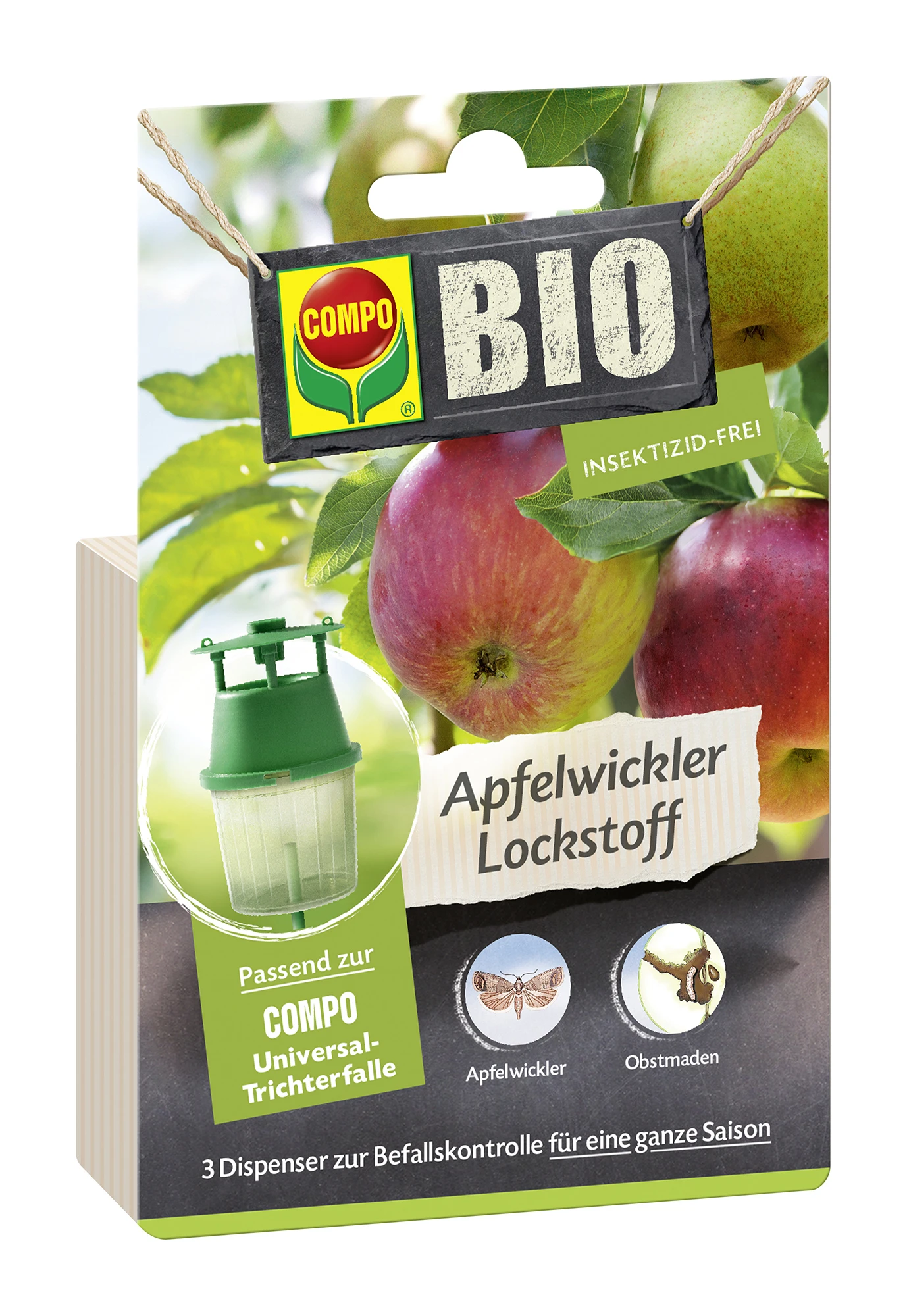 Apfelwickler Lockstoff | BIO Fallen Und Fernhaltemittel Von COMPO 1 Apfelwickler Lockstoff | BIO Fallen Und Fernhaltemittel Von COMPO