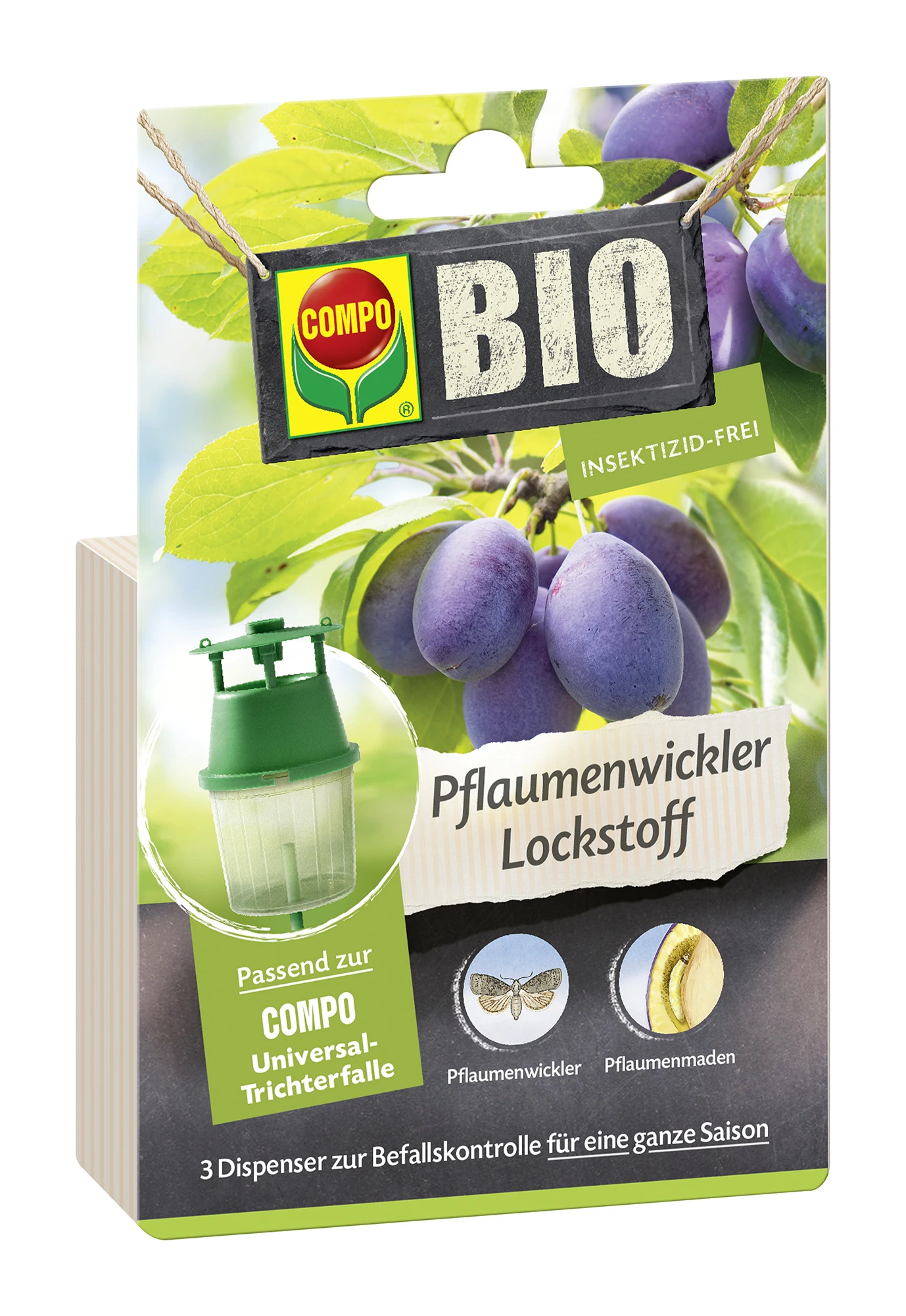 Pflaumenwickler Lockstoff | BIO Fallen Und Fernhaltemittel Von COMPO 1 Pflaumenwickler Lockstoff | BIO Fallen Und Fernhaltemittel Von COMPO