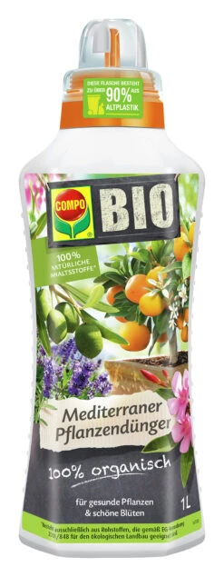 Mediterraner Pflanzendünger (1 L) | BIO Flüssigdünger Von COMPO