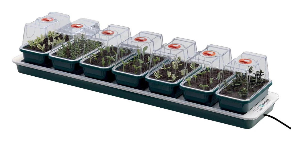76 X 18,5 X 15 Cm Elektrisches Zimmergewächshaus Super 7 (7 Stück) | Zimmergewächshaus Von Garland 2 76 X 18,5 X 15 Cm Elektrisches Zimmergewächshaus Super 7 (7 Stück) | Zimmergewächshaus Von Garland – Bild 2