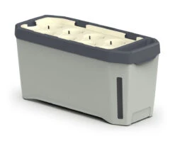 HARRY HERBS Hellgrau Ohne Haube | Kräutertöpfe Von Gusta Garden -Premium-Saatgut-Düngemittel-Shop 560335 HARRY HERBS hellgrau ohne Haube 100B20 gg 0