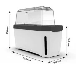 HARRY HERBS Kräutertopf Weiß | Kräutertöpfe Von Gusta Garden -Premium-Saatgut-Düngemittel-Shop 560336 HARRY HERBS weiss 102B10 gg 9